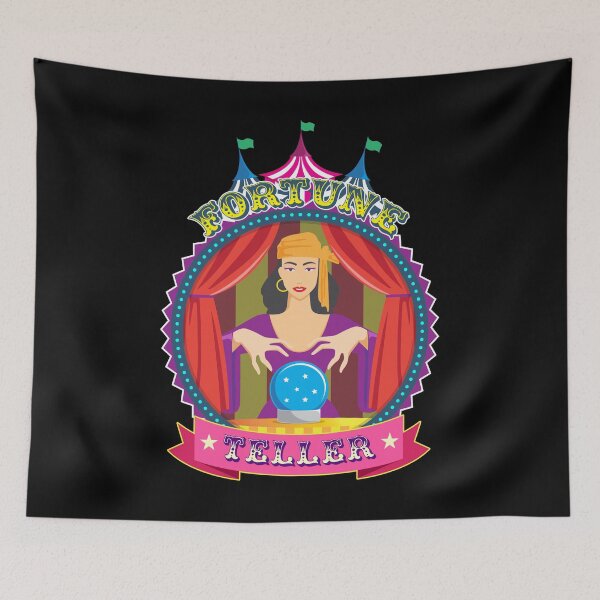 Item preview, Fortune Teller Circus Carnival Design designed and sold by PNGShop.