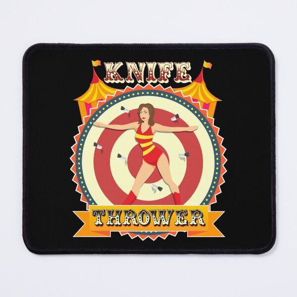 Item preview, Knife Thrower Circus Carnival Design designed and sold by PNGShop.