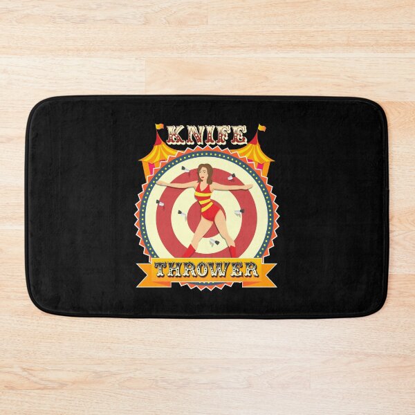 Item preview, Knife Thrower Circus Carnival Design designed and sold by PNGShop.