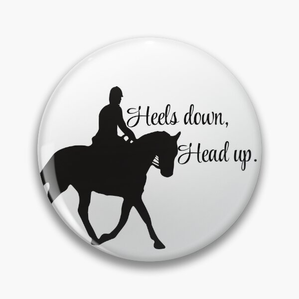 Item preview, HEEL DOWN, HEAD UP designed and sold by Shelbycentric.