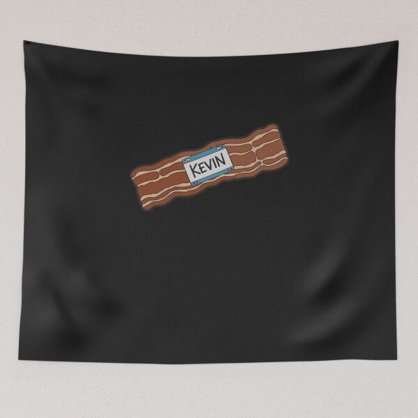 Item preview, Kevin on Bacon T-Shirt, Funny Foodie Tee for Pun Lovers, Quirky Gift for ‘Kevin’ Fans designed and sold by Sir Meow Meow.