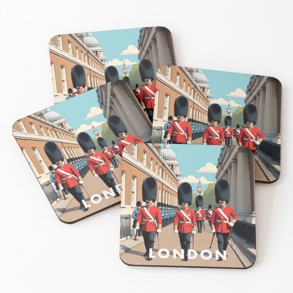 Item preview, The Queen's Guard in London designed and sold by GhumGham.