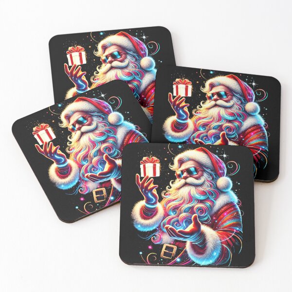 Item preview, Vibrant Santa: A Magical Holiday Spectacle designed and sold by CoolVisionStd.