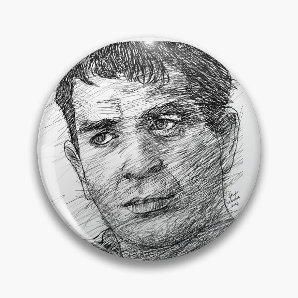 Item preview, JACK KEROUAC ink portrait .2 designed and sold by lautir.