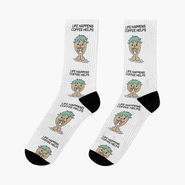 Item preview, Mr Men Life Happens Coffee Helps designed and sold by Scat the cat.