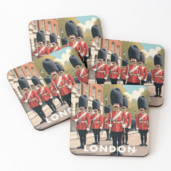 Item preview, The Queen's Guard in London designed and sold by GhumGham.