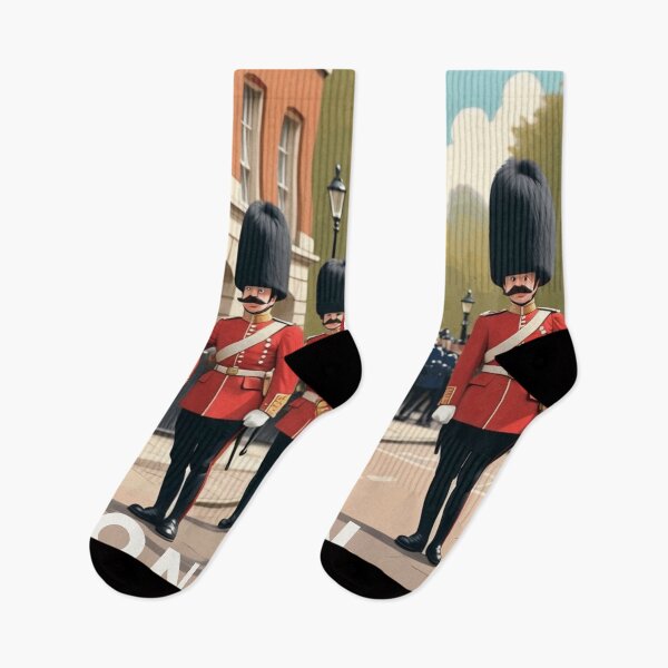 Item preview, The Queen's Guard in London designed and sold by GhumGham.