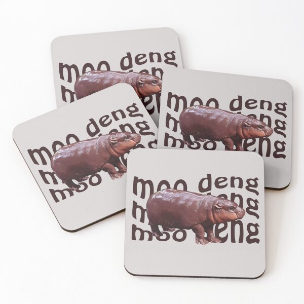 Item preview, Moo Deng Hippo designed and sold by erikannegarcia.