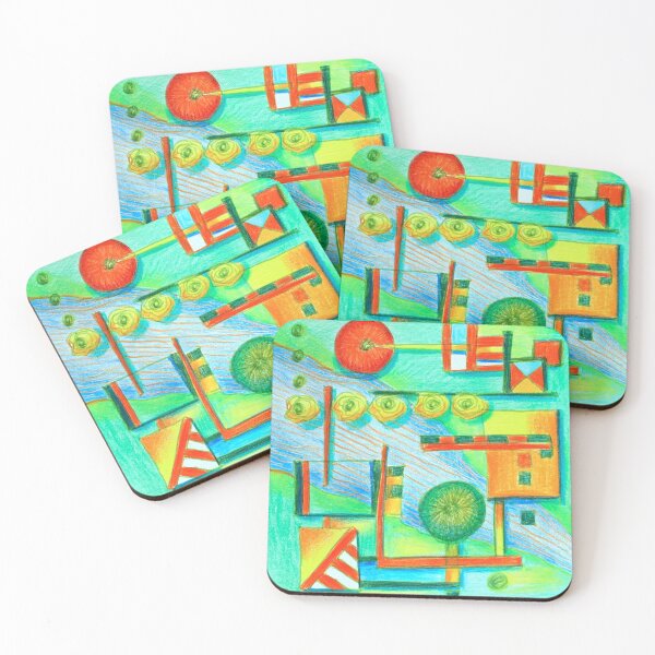 Item preview, by the river, abstract. designed and sold by Tereza Pilar  Art.