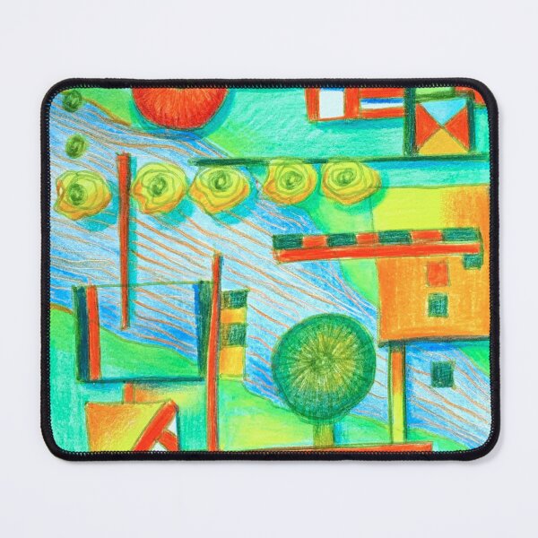 Item preview, by the river, abstract. designed and sold by Tereza Pilar Art.