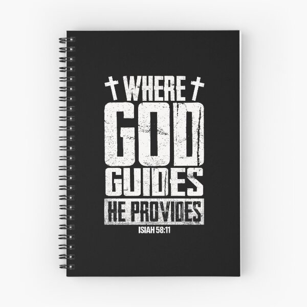 Item preview, Where God Guides He Provides Christianity Design designed and sold by PNGShop.