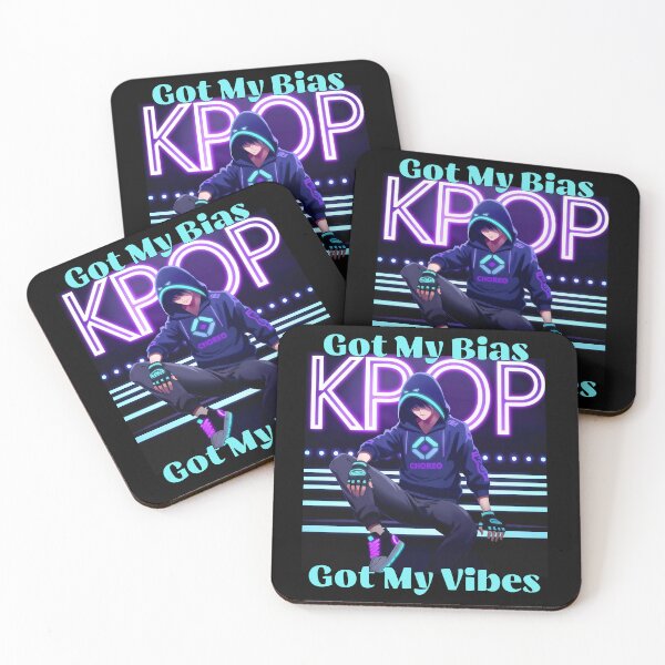 Item preview, K-Pop Got My Bias, Got My Vibes designed and sold by GeeksLoveDogs.