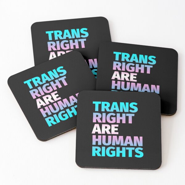 Item preview, Trans Rights Are Human Rights LGBT designed and sold by PNGShop.