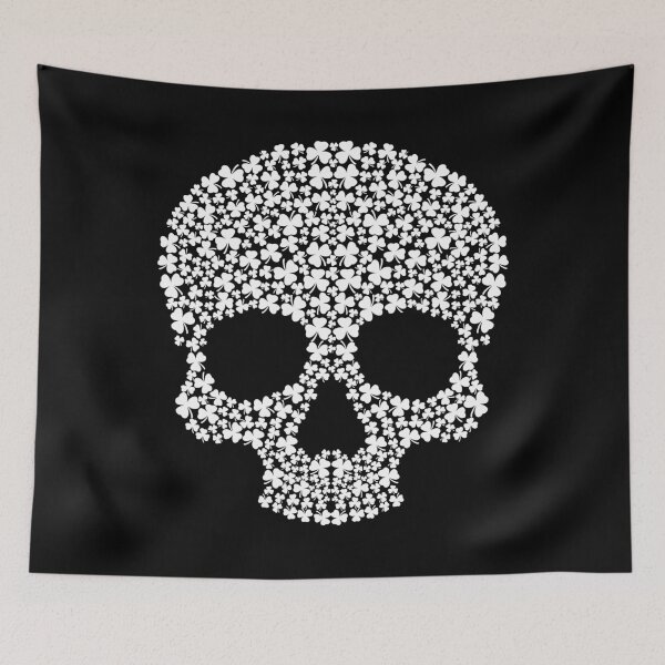 Item preview, Shamrock Skull Lucky Irish Skull St. Patricks Day designed and sold by PNGShop.