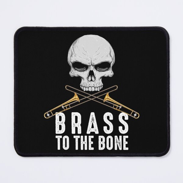 Item preview, Brass To The Bone Funny Trombone Player Trombonist Design designed and sold by PNGShop.