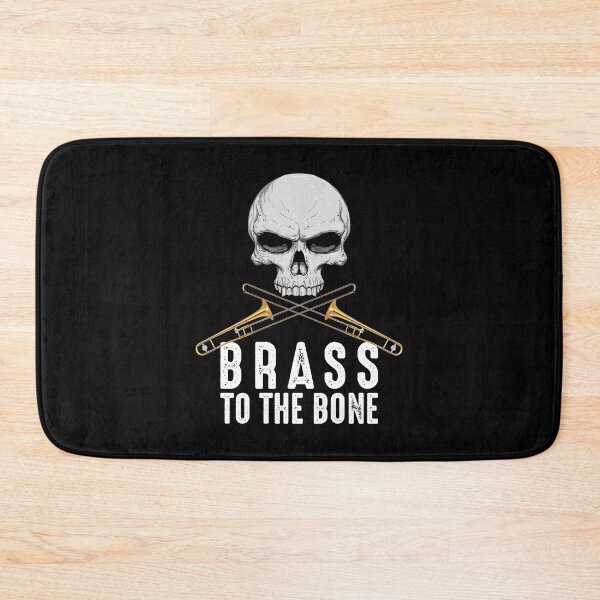 Item preview, Brass To The Bone Funny Trombone Player Trombonist Design designed and sold by PNGShop.