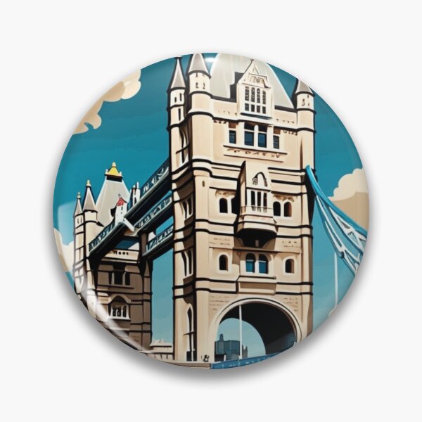 Item preview, Tower Bridge Pop Art designed and sold by GhumGham.