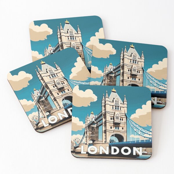 Item preview, Tower Bridge Pop Art designed and sold by GhumGham.
