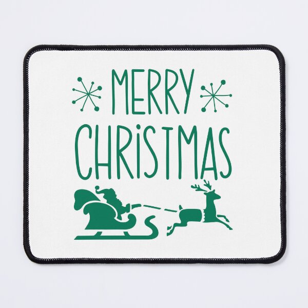 Item preview, Merry christmas green santa with reindeer designed and sold by Sand-Store.
