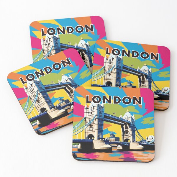 Item preview, Tower Bridge Pop Art designed and sold by GhumGham.