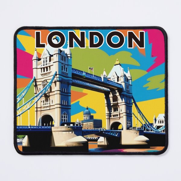 Item preview, Tower Bridge Pop Art designed and sold by GhumGham.