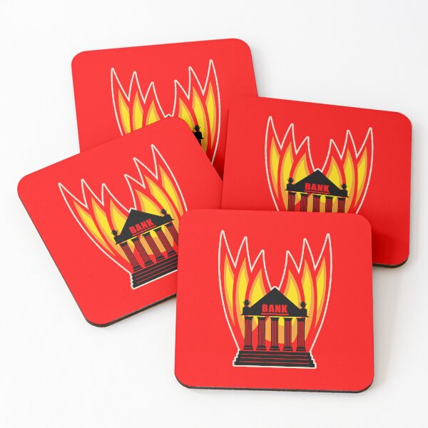 Item preview, Burning bank  designed and sold by studio838.