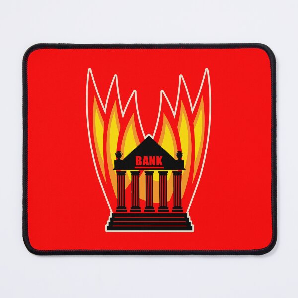 Item preview, Burning bank  designed and sold by studio838.