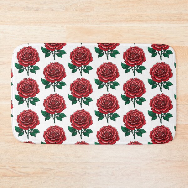 Item preview, Classic Red Rose: A Timeless Floral Emblem designed and sold by REPTISLAV.