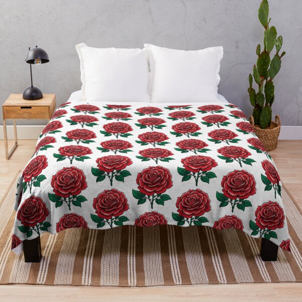 Item preview, Classic Red Rose: A Timeless Floral Emblem designed and sold by REPTISLAV.