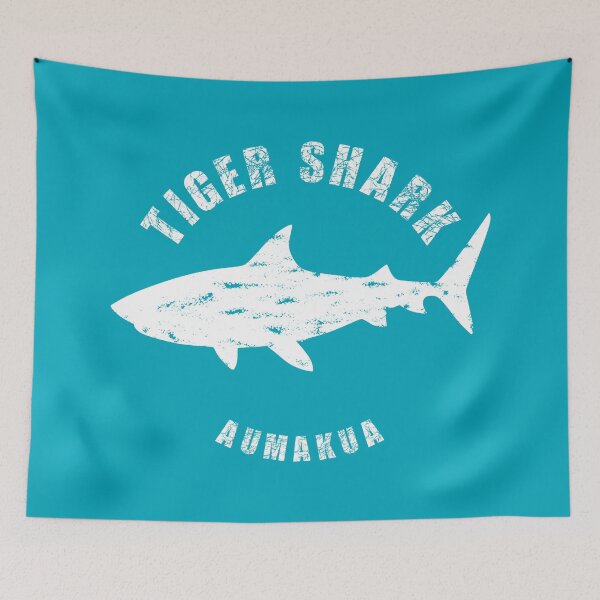 Item preview, Tiger Shark - Aumakua, Unique designed and sold by villacreativa.