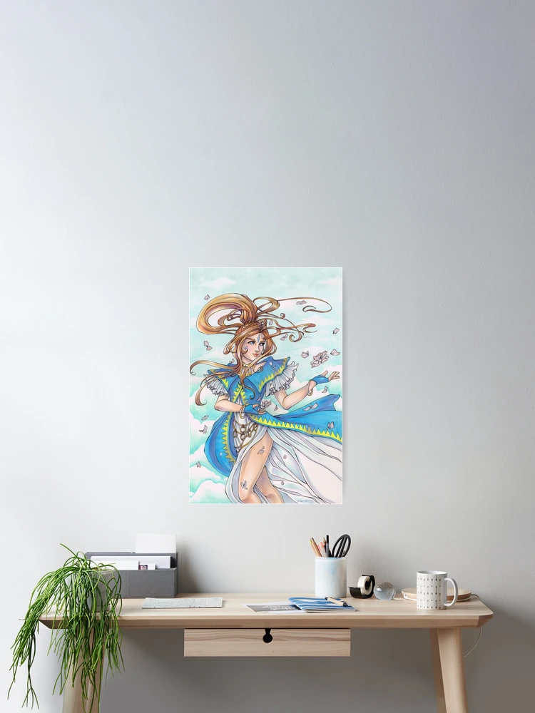 Thumbnail 2 of 3, Poster, Belldandy designed and sold by Ranefea.