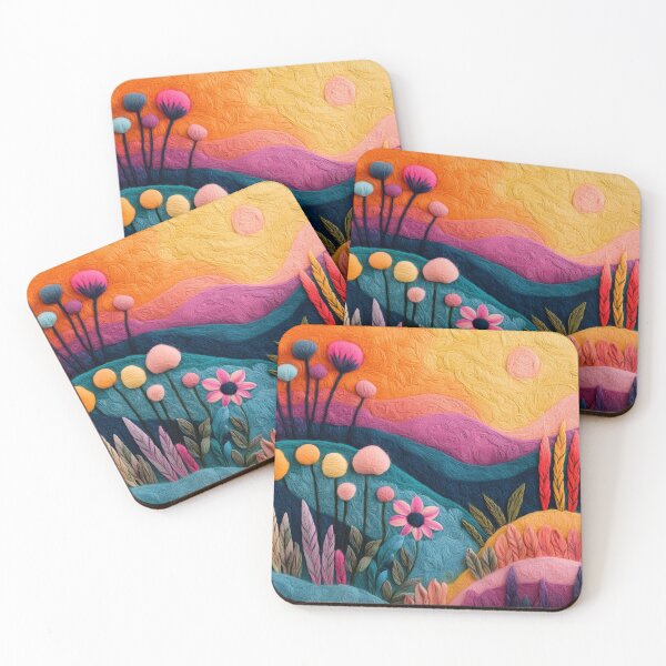 Item preview, Fibre Art Meadow designed and sold by KootenayDesigns.