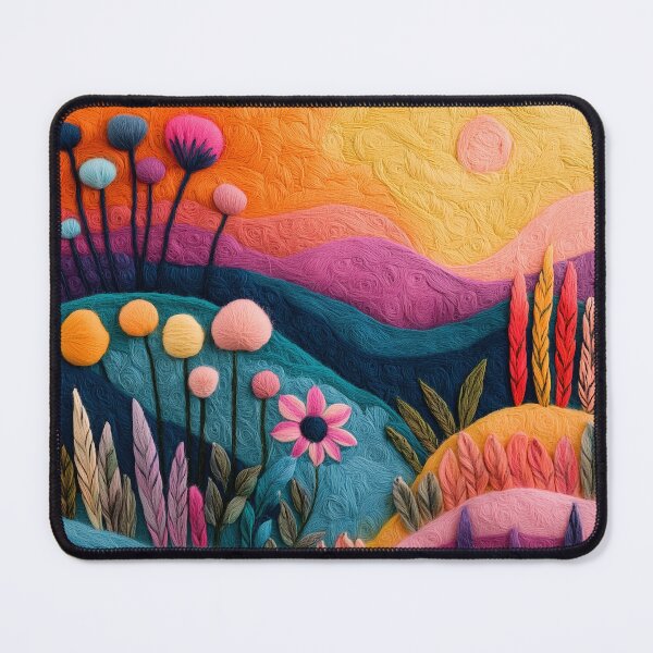 Item preview, Fibre Art Meadow designed and sold by KootenayDesigns.