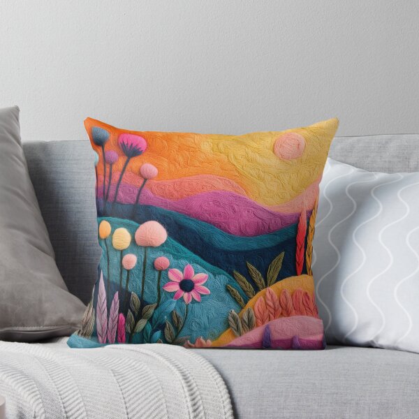 Item preview, Fibre Art Meadow designed and sold by KootenayDesigns.