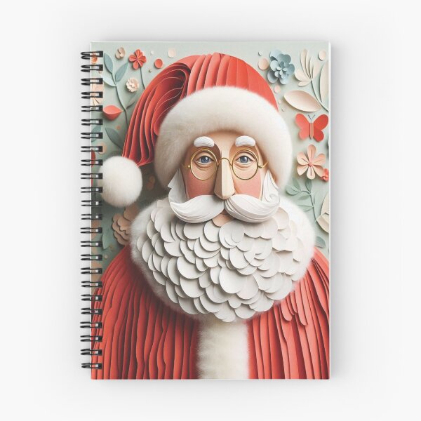 Item preview, Viso Babbo Natale, stile di carta designed and sold by Creaillustra.