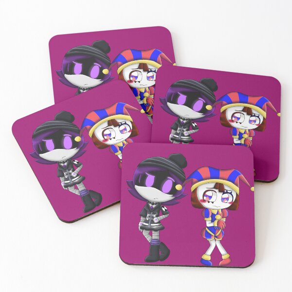 Item preview, Uzi and Pomni  designed and sold by VioletMoonAnimation.