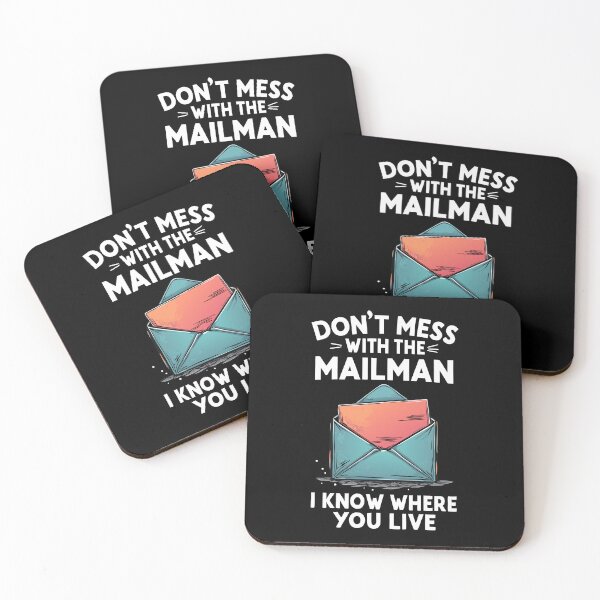 Item preview, Don't Mess with the Mailman Humor designed and sold by HandicraftArt.