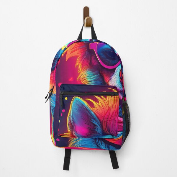 Item preview, Neon colored dog world designed and sold by hutech.