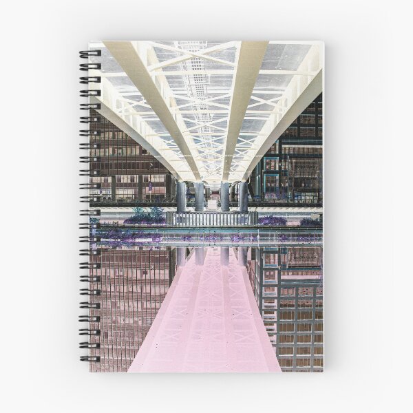 Item preview, Canary Wharf, Middle Dock, puente DLR designed and sold by CharlottePlaceArt.