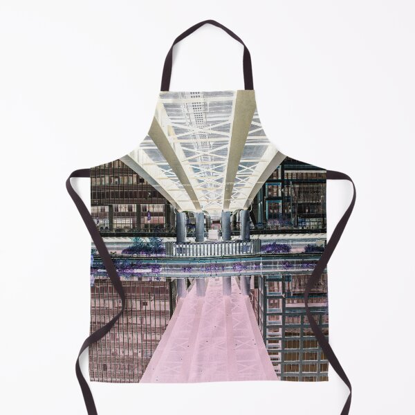 Item preview, Canary Wharf, Middle Dock, DLR bridge designed and sold by CharlottePlaceArt.
