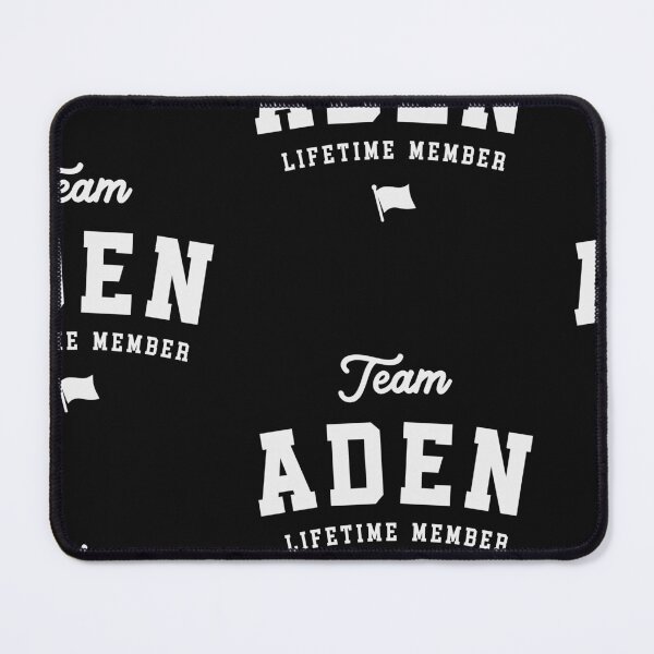 Item preview, Team Aden Lifetime Member Funny Name Aden designed and sold by cidolopez.