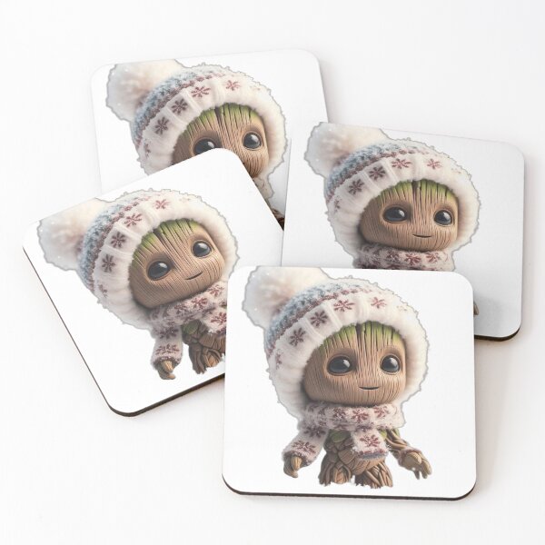 Item preview, Baby Groot in the snow designed and sold by Helene-Creation.