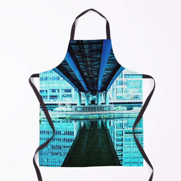 Item preview, Canary Wharf, Middle Dock, DLR bridge designed and sold by CharlottePlaceArt.