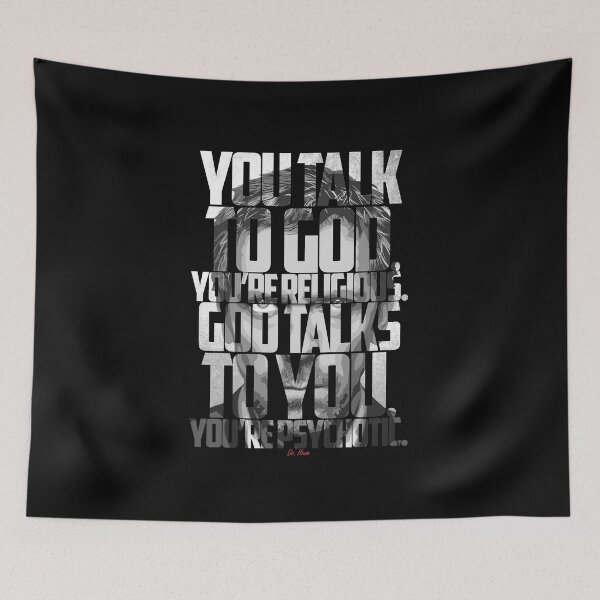 Item preview, Black and White Dr. House Mosaic Poster designed and sold by Enea Kelo.
