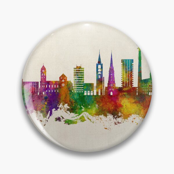 Item preview, Gelsenkirchen Germany Skyline designed and sold by ArtPrints.