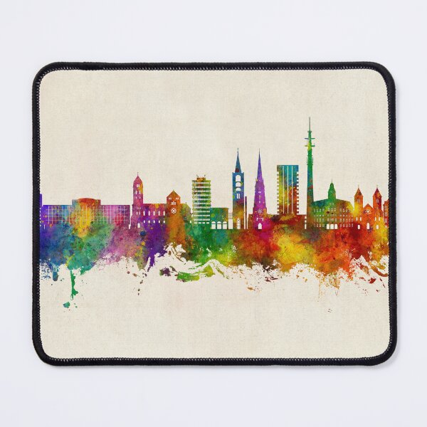 Item preview, Gelsenkirchen Germany Skyline designed and sold by ArtPrints.