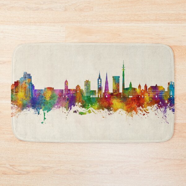 Item preview, Gelsenkirchen Germany Skyline designed and sold by ArtPrints.