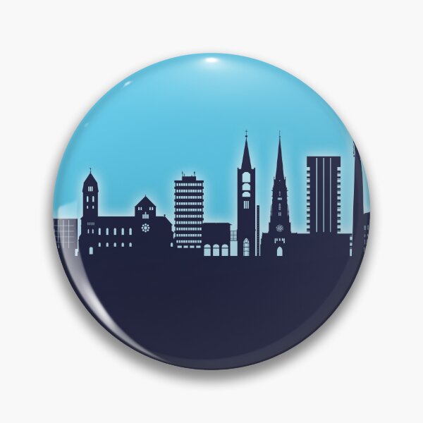 Item preview, Gelsenkirchen Germany Skyline designed and sold by ArtPrints.