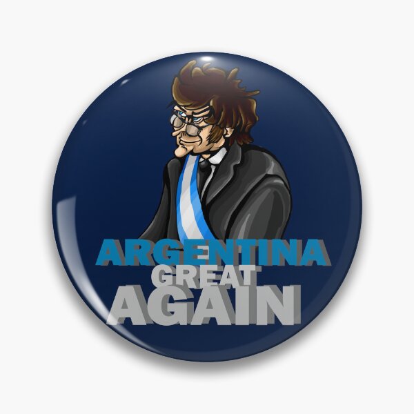 Item preview, Javier Milei – Argentina GREAT AGAIN  designed and sold by MechanicalART.