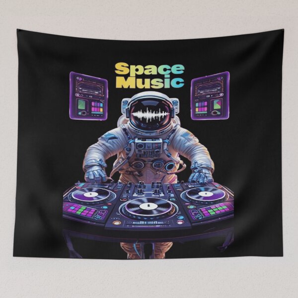 Item preview, Space Music designed and sold by Shirtify2024.